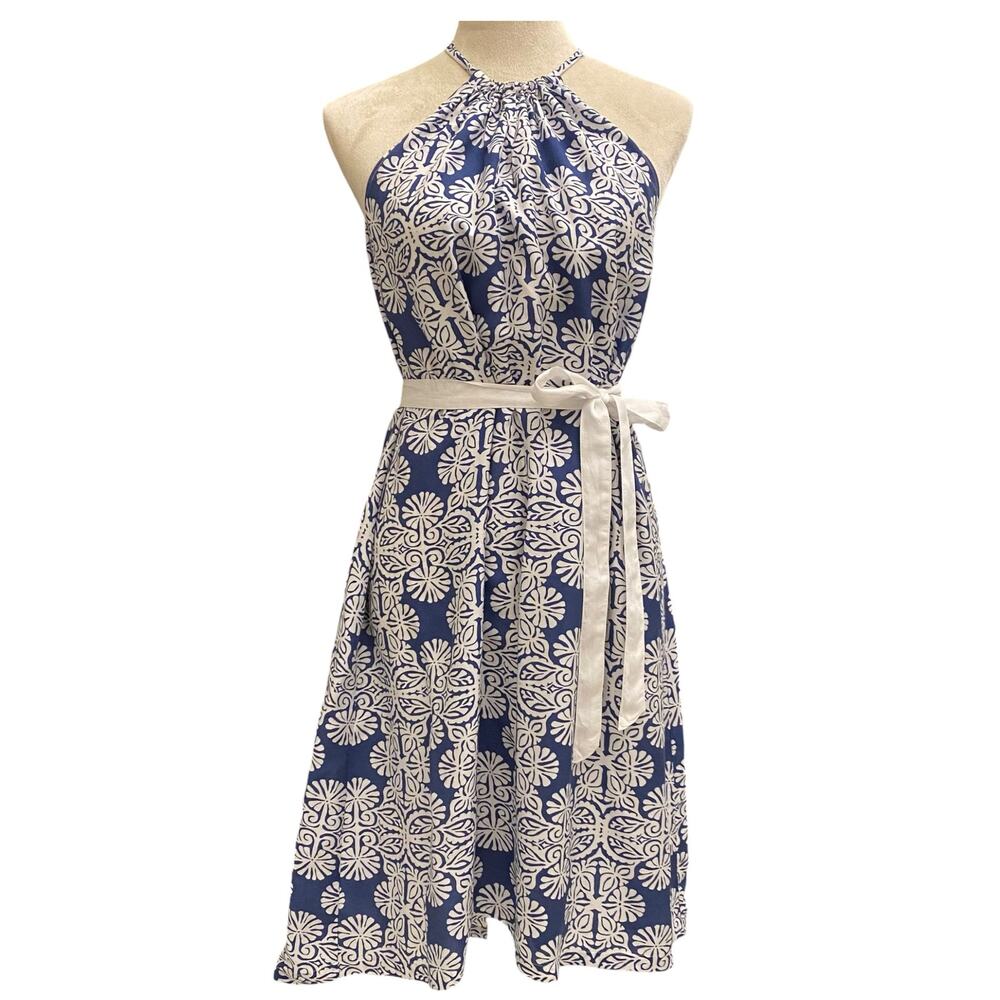 Vineyard Vines (4) Lined Summer Cocktail Dress Baby Bridal Shower Coastal Preppy